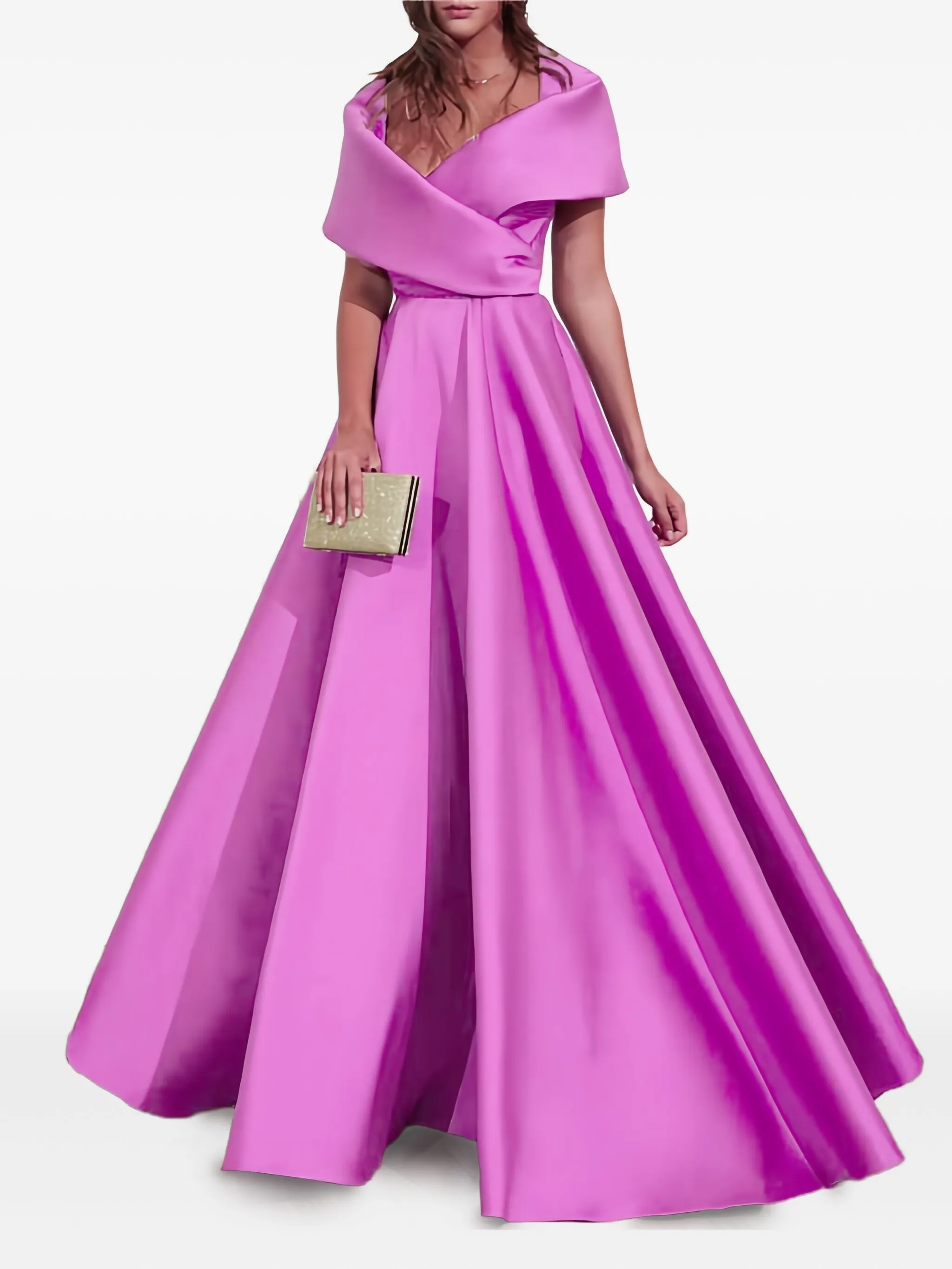 Платье Rima Mikado с драпировкой Rhea Costa, фиолетовый
Платье Rima Mikado с драпировкой Rhea Costa, фиолетовый