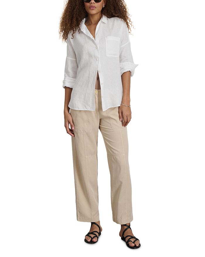 Джо Льняная Рубашка на Пуговицах Alex Mill, белый
Джо Льняная Рубашка на Пуговицах Alex Mill, белый