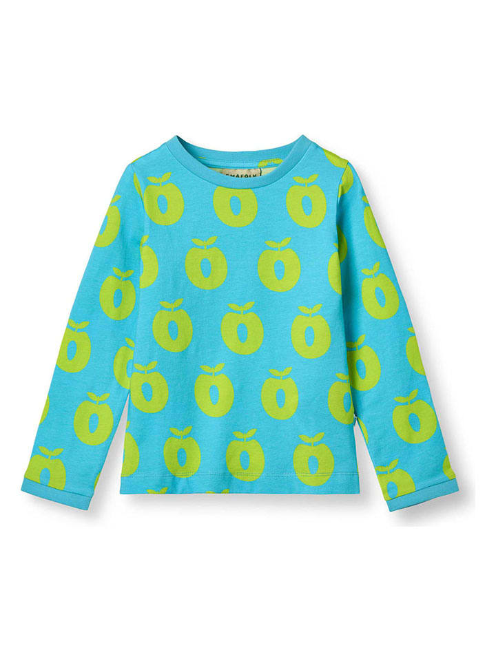 Лонгслив Äpfel Småfolk, цвет türkis/grün
Лонгслив Äpfel Småfolk, цвет türkis/grün
