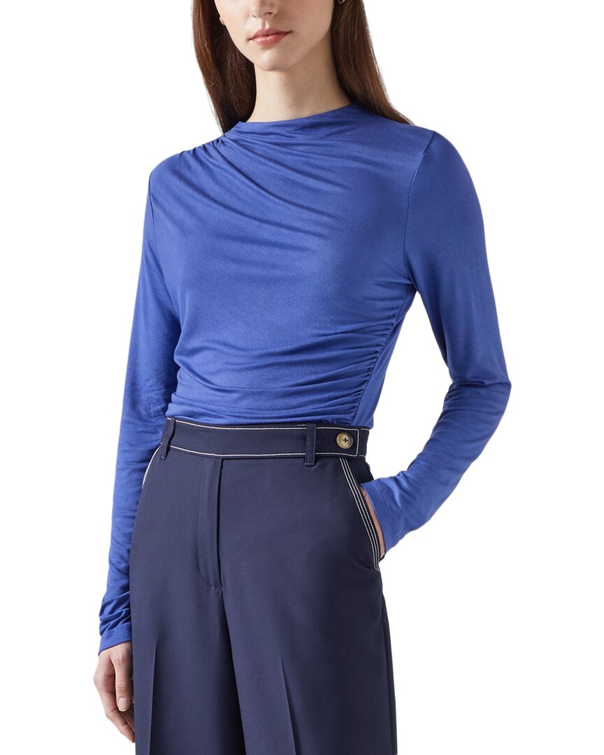 Джерси топ LK Bennett Mae, синий
Джерси топ LK Bennett Mae, синий