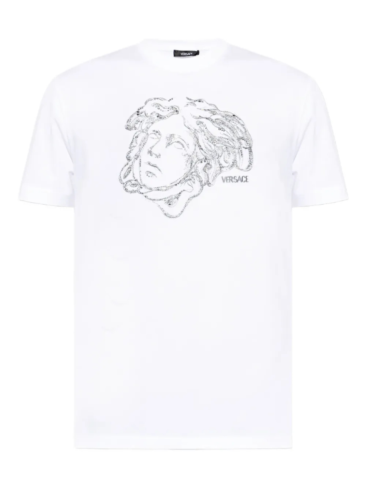 Футболка с декором «Медуза» от Versace, белый
Футболка с декором «Медуза» от Versace, белый