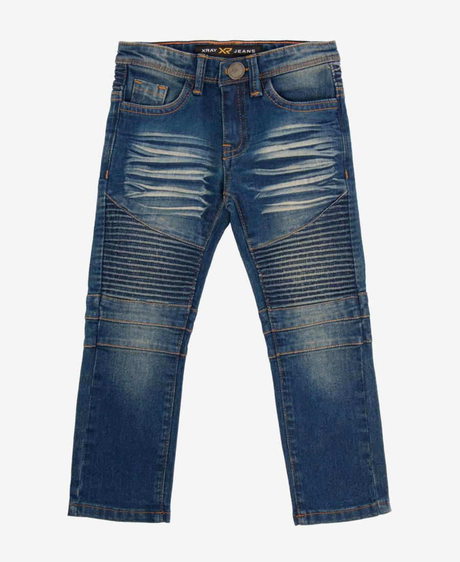 Детские мотоциклетные джинсы для мальчиков, размеры 2T-4T XRAY, Indigo 9613
Детские мотоциклетные джинсы для мальчиков, размеры 2T-4T XRAY, Indigo 9613