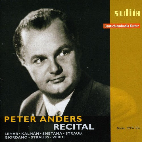 CD диск Lehar / Kalman / Strauss / Anders: Peter Anders Recital
CD диск Lehar / Kalman / Strauss / Anders: Peter Anders Recital