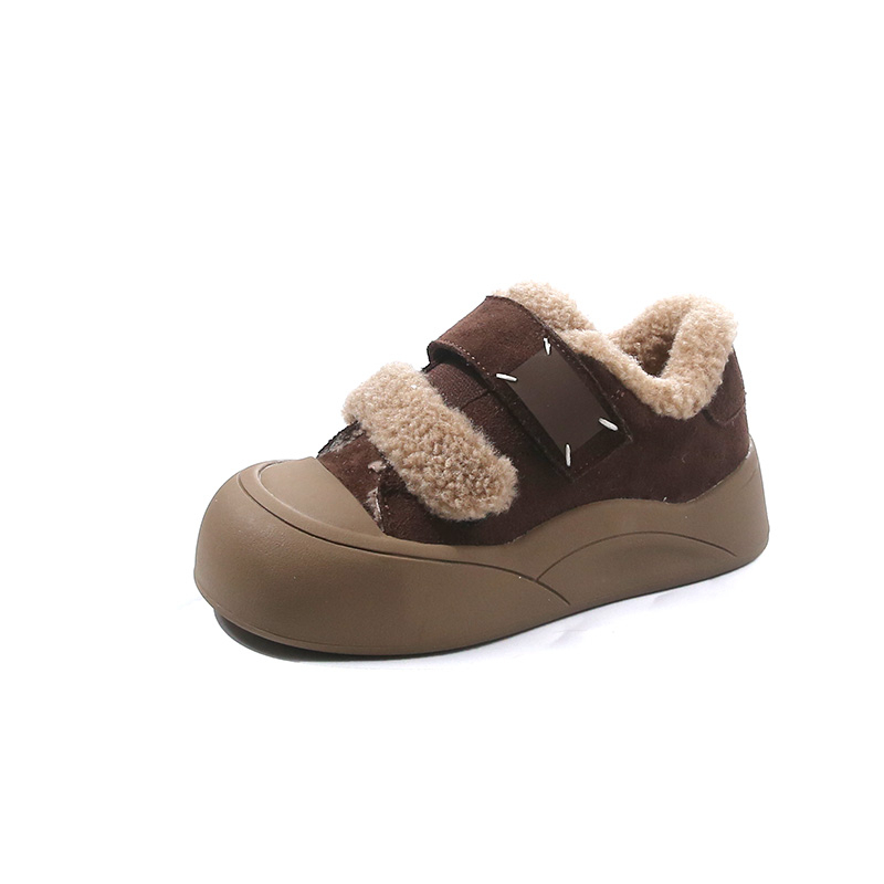 Нескользящие и износостойкие теплые низкие детские кроссовки для повседневной жизни Wooden Rabbit, коричневый
Нескользящие и износостойкие теплые низкие детские кроссовки для повседневной жизни Wooden Rabbit, коричневый