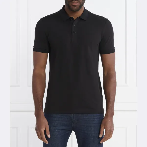 Paule зеркальная рубашка-поло приталенного кроя Boss, черный
Paule зеркальная рубашка-поло приталенного кроя Boss, черный