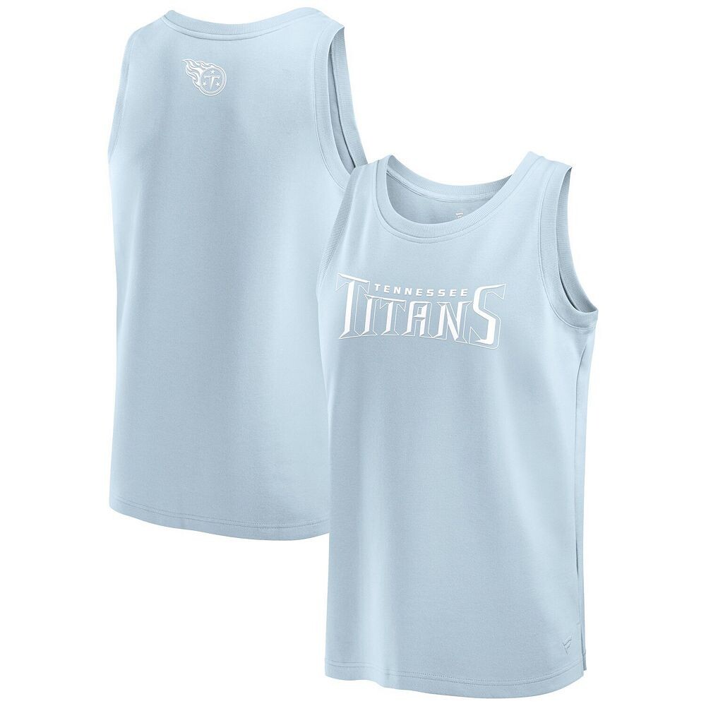 Мужская голубая майка Fanatics Tennessee Titans Elements Fanatics Brands - White Label, цвет Ttn Light
Мужская голубая майка Fanatics Tennessee Titans Elements Fanatics Brands - White Label, цвет Ttn Light