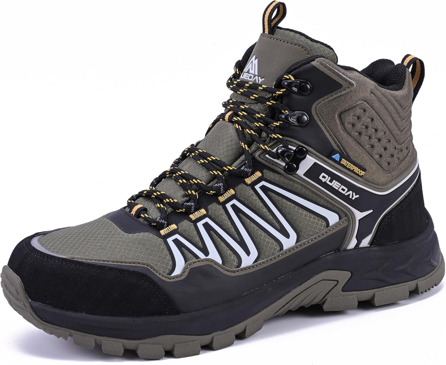 Водонепроницаемые походные ботинки Queday для мужчин, легкие прогулочные кроссовки для ежедневных походов, треккинга, троп, кемпинга и скалолазания, зеленый
Водонепроницаемые походные ботинки Queday для мужчин, легкие прогулочные кроссовки для ежедневных походов, треккинга, троп, кемпинга и скалолазания, зеленый