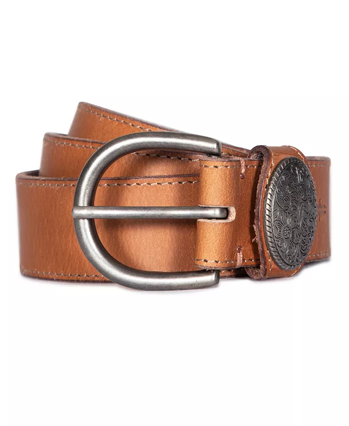 Женский пояс Concho On Loop с кончо Frye, коричневый/бежевый
Женский пояс Concho On Loop с кончо Frye, коричневый/бежевый