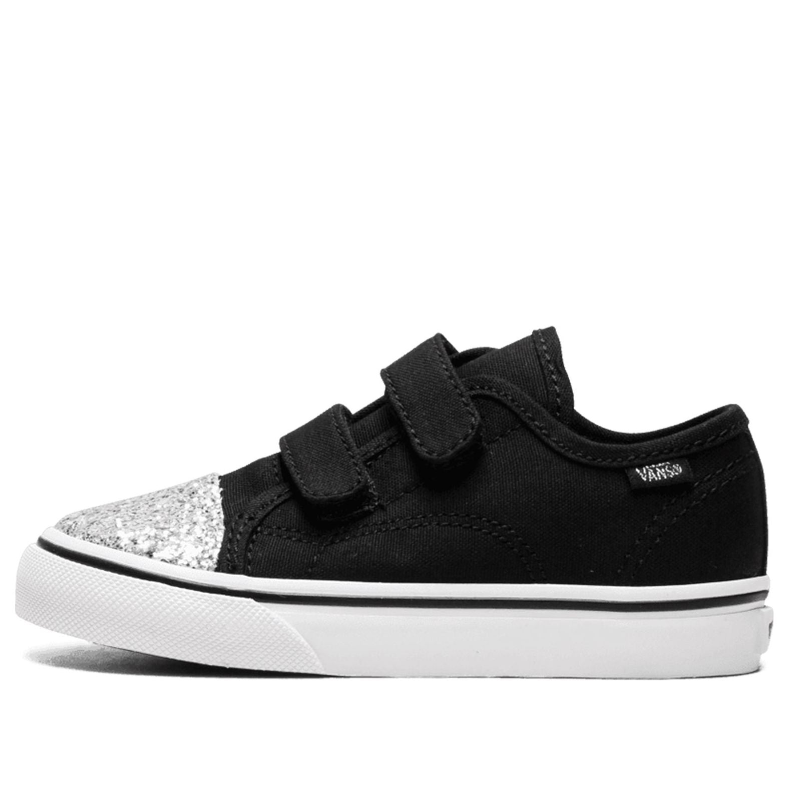 Кроссовки Vans Style 23 V Toddler 'Glitter Toe - Black'
Кроссовки Vans Style 23 V Toddler 'Glitter Toe - Black'