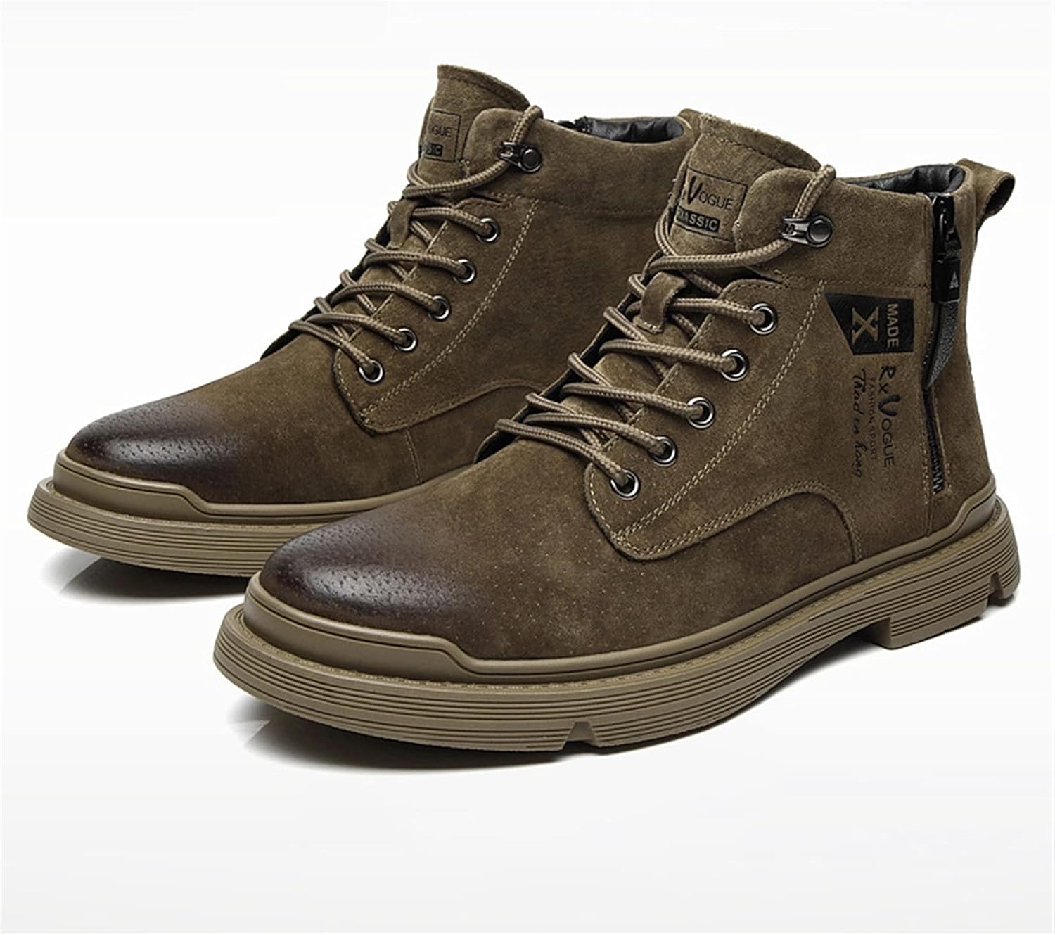 Высокие походные ботинки, мужские ботинки на высокой подошве, зимние теплые кожаные треккинговые ботинки до щиколотки, защитные ботинки на молнии, походные ботинки на шнуровке, День отца, Новый год Rishengchang, зеленый
Высокие походные ботинки, мужские ботинки на высокой подошве, зимние теплые кожаные треккинговые ботинки до щиколотки, защитные ботинки на молнии, походные ботинки на шнуровке, День отца, Новый год Rishengchang, зеленый