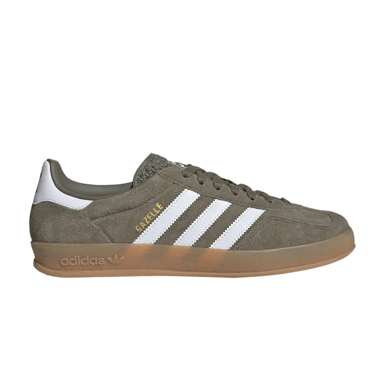 Кроссовки adidas Gazelle Indoor Olive Strata, зеленый
Кроссовки adidas Gazelle Indoor Olive Strata, зеленый
