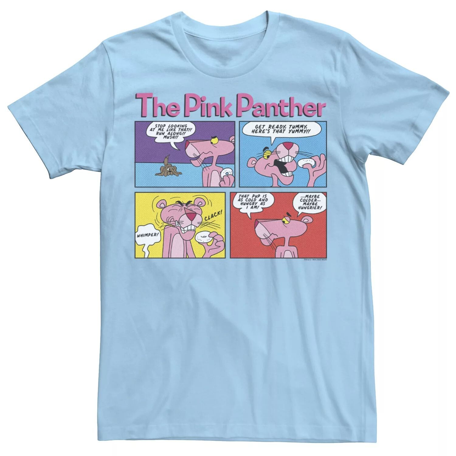 Мужская футболка с вставками в виде комиксов «Розовая пантера» Licensed Character
Мужская футболка с вставками в виде комиксов «Розовая пантера» Licensed Character