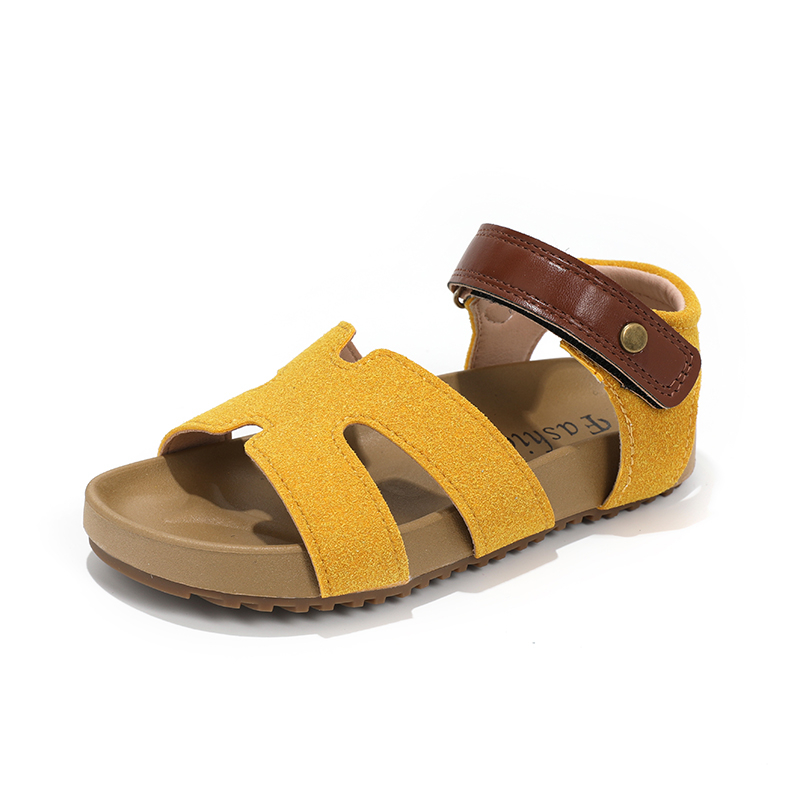 Детские сандалии с нескользящей подошвой SHIBU, коричневый
Детские сандалии с нескользящей подошвой SHIBU, коричневый