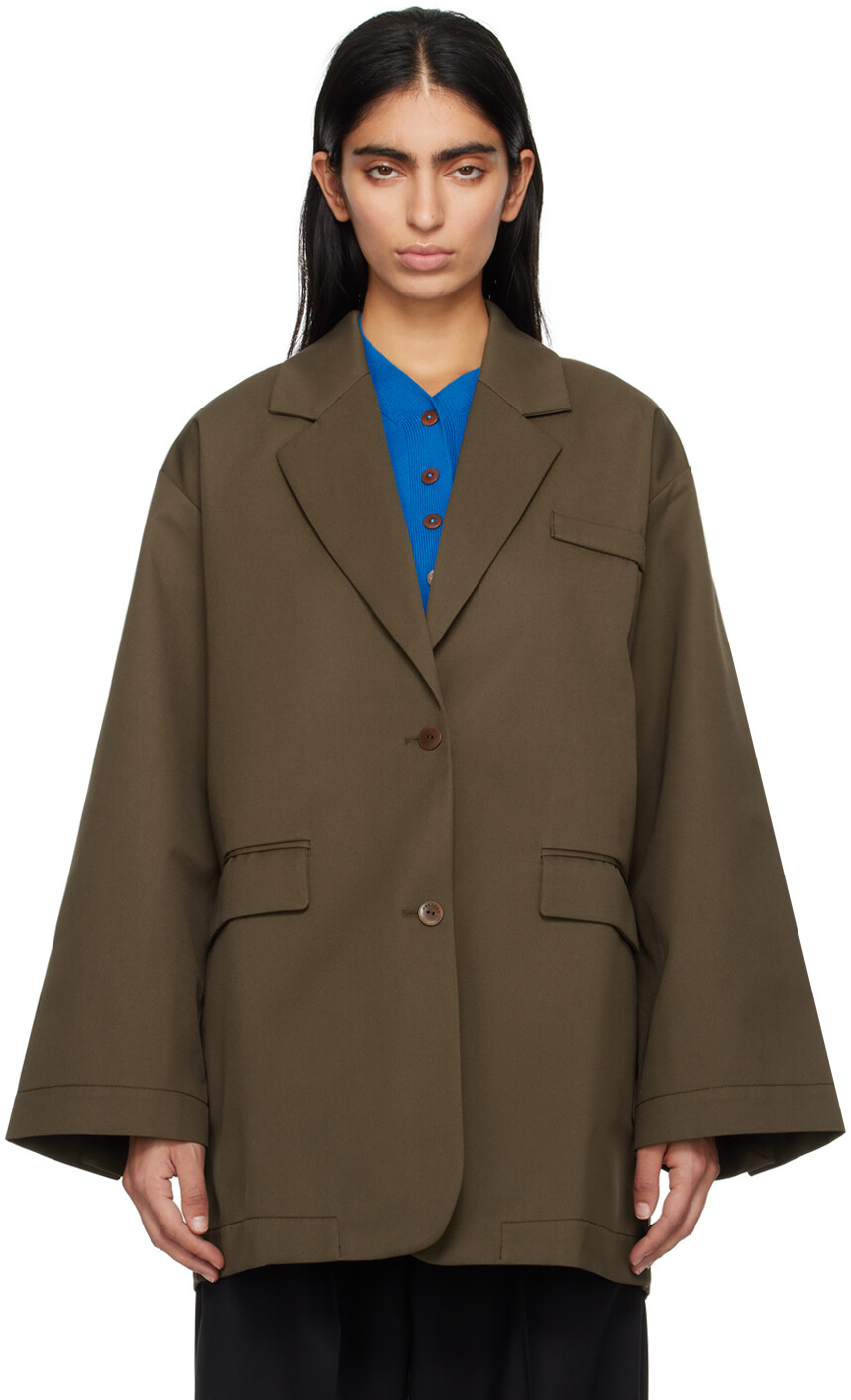 Хаки-оверсайз-пиджак Cordera, цвет Khaki
Хаки-оверсайз-пиджак Cordera, цвет Khaki