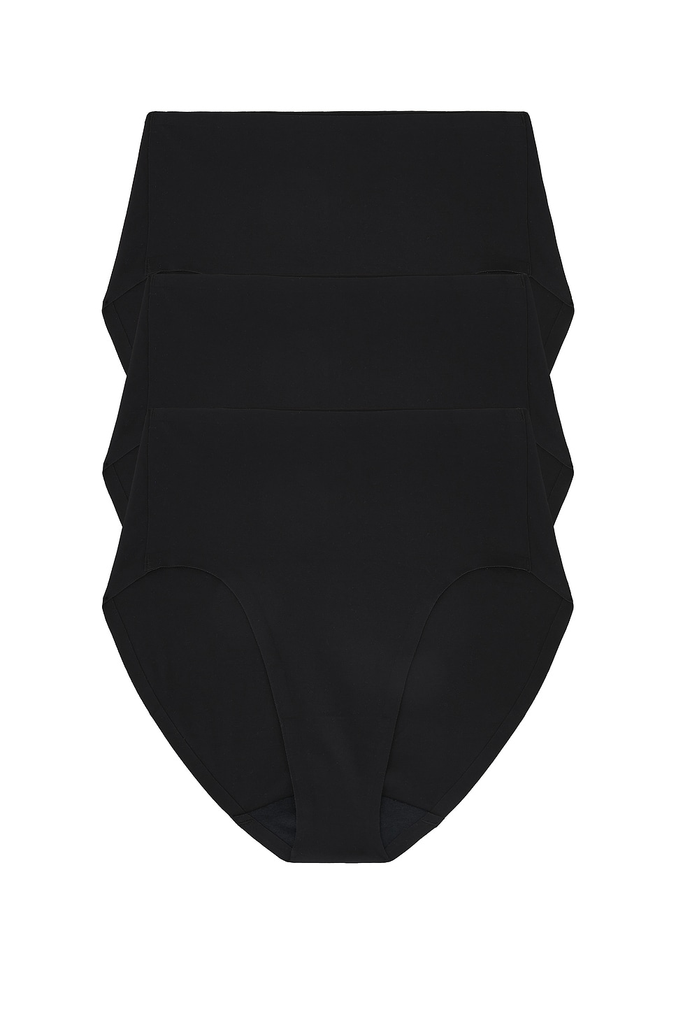 Базовые высокие трусы 3 шт Negative Underwear, Black 
Базовые высокие трусы 3 шт Negative Underwear, Black