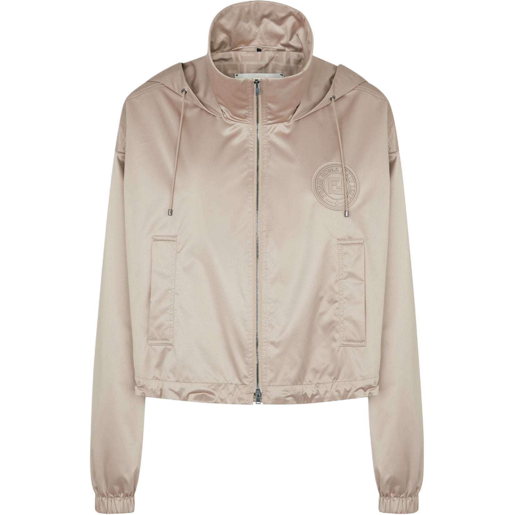 FENDI Короткая куртка с капюшоном и шнурком, Brown
FENDI Короткая куртка с капюшоном и шнурком, Brown