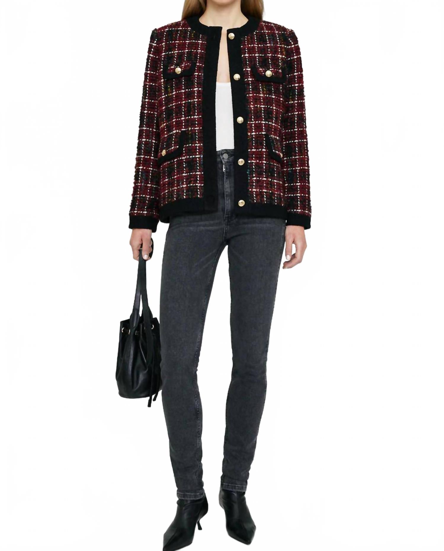 Пиджак Lydia в вишневую клетку Anine Bing, Cherry Plaid
Пиджак Lydia в вишневую клетку Anine Bing, Cherry Plaid