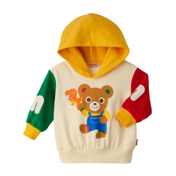 Свитшот цвет для детей 3-7 лет MIKI HOUSE, слоновая кость
Свитшот цвет для детей 3-7 лет MIKI HOUSE, слоновая кость