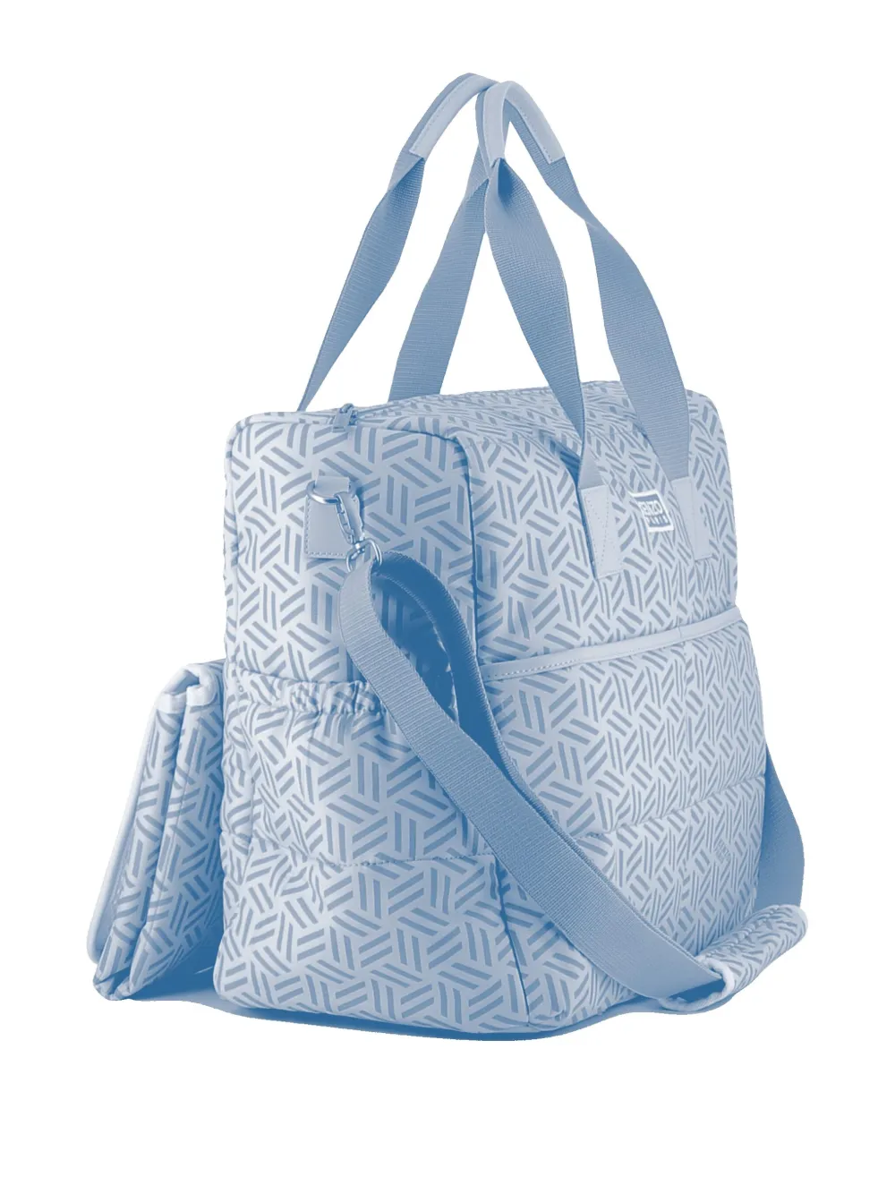 Пеленальная сумка с геометричным принтом Kenzo Kids, синий
Пеленальная сумка с геометричным принтом Kenzo Kids, синий