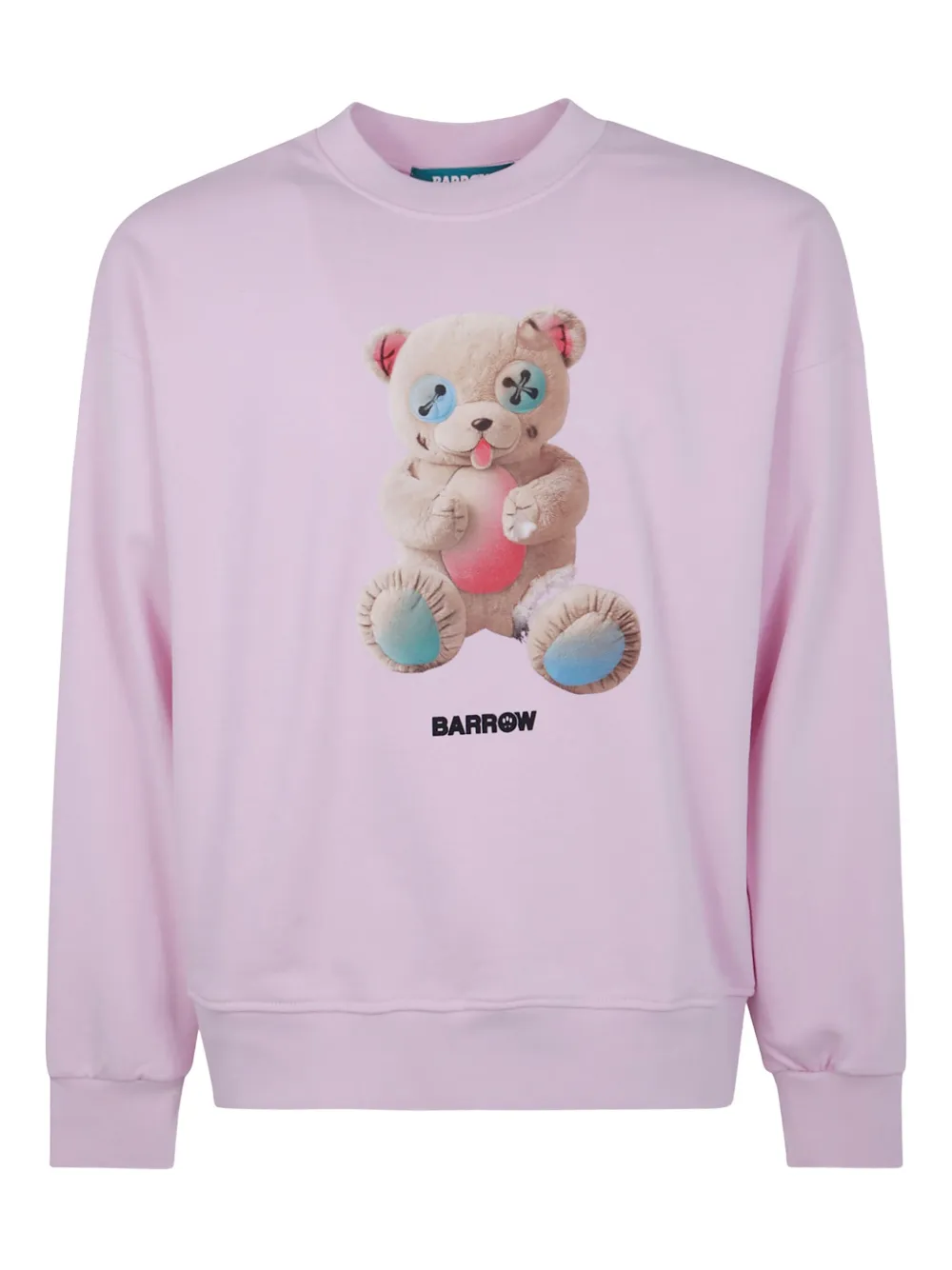 Хлопковая толстовка с принтом Тедди BARROW, розовый
Хлопковая толстовка с принтом Тедди BARROW, розовый