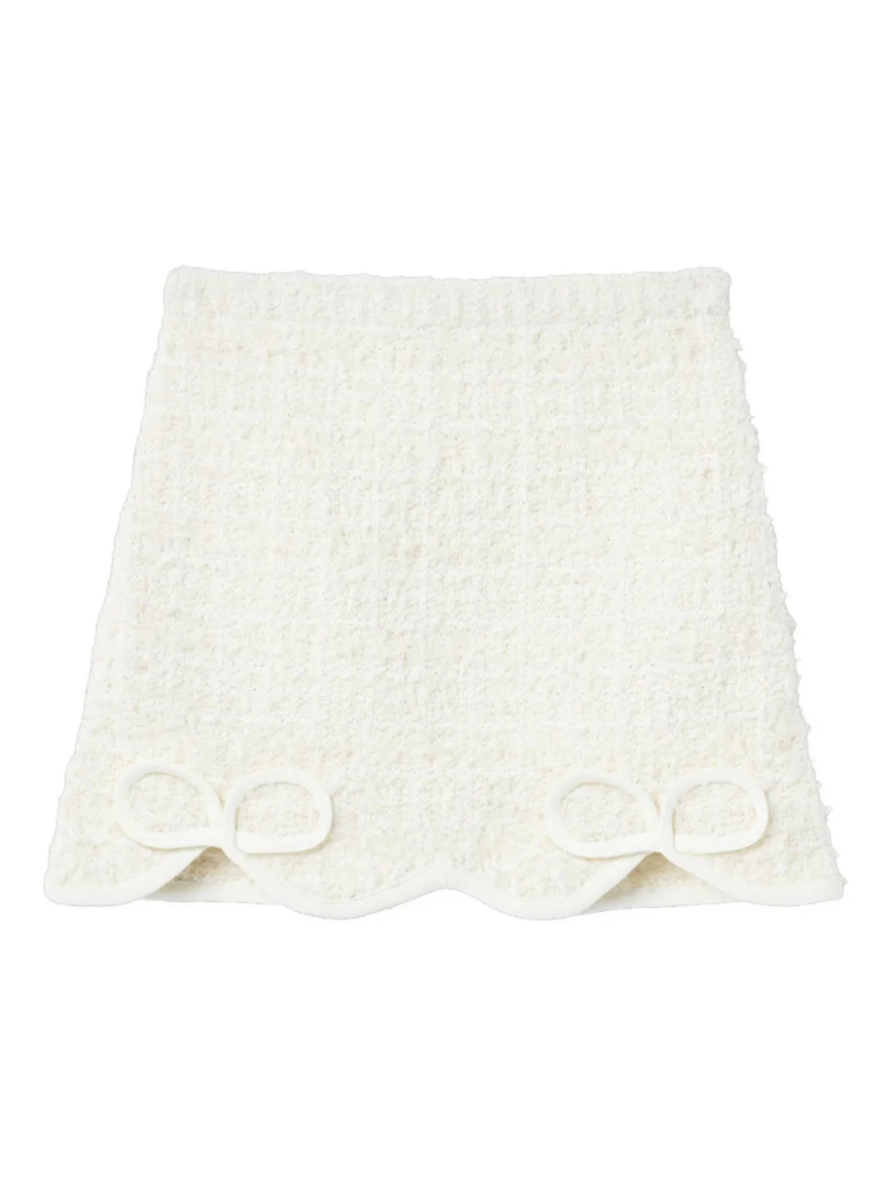 Юбка с фактурной отделкой бантом Self-Portrait Kids, нейтральный
Юбка с фактурной отделкой бантом Self-Portrait Kids, нейтральный