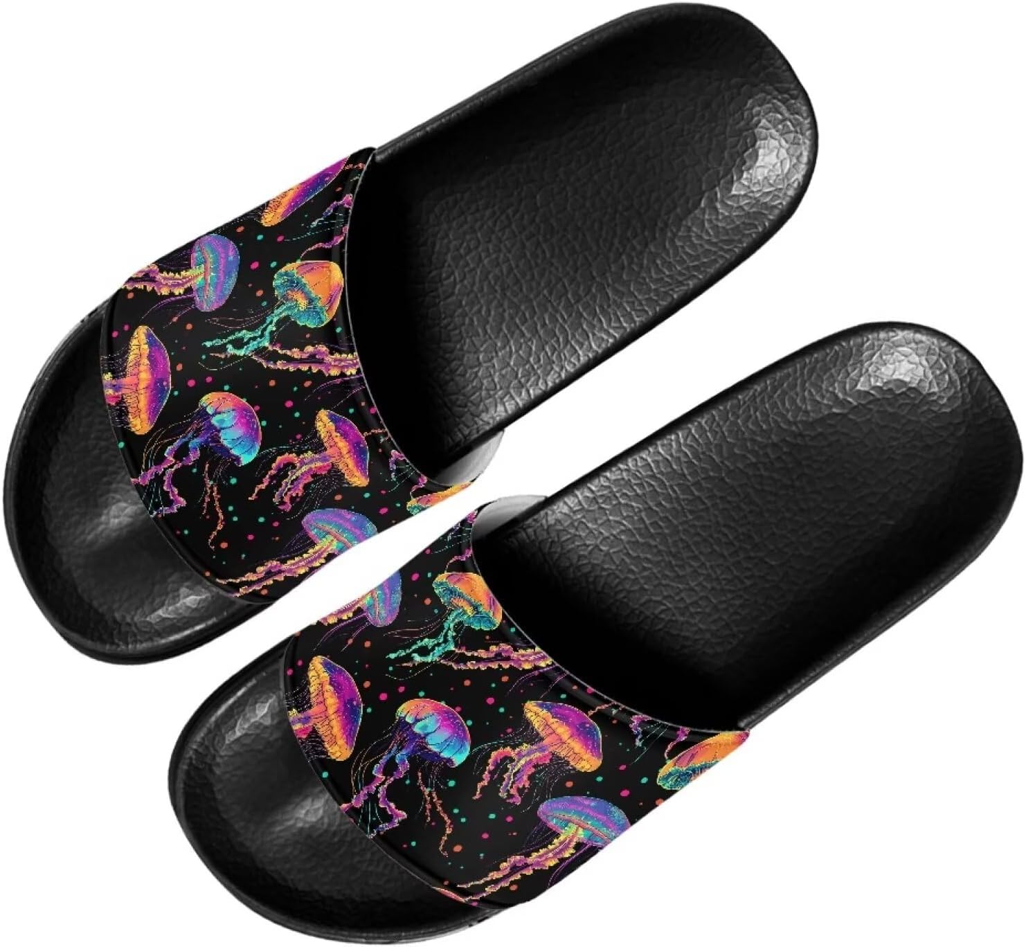 Шлепанцы Cugasmaru для женщин и мужчин с оригинальным рисунком, открытым носком, мягкой подошвой, удобные домашние и для душа, Colorful Acaleph
Шлепанцы Cugasmaru для женщин и мужчин с оригинальным рисунком, открытым носком, мягкой подошвой, удобные домашние и для душа, Colorful Acaleph