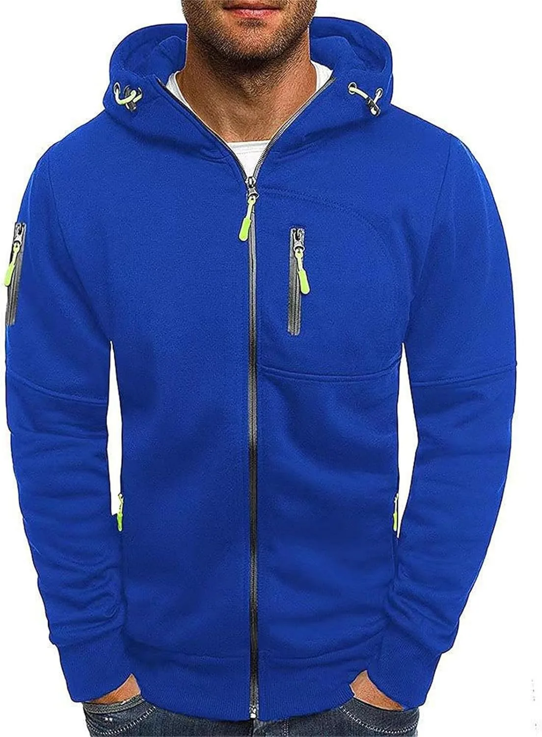 Толстовка с капюшоном Moneyake для мужчин, полная молния, теплая, с карманами Mmoneyake
Толстовка с капюшоном Moneyake для мужчин, полная молния, теплая, с карманами Mmoneyake