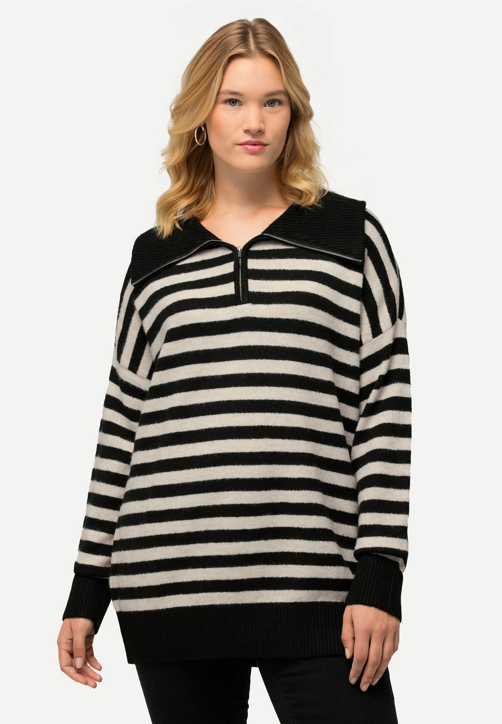 Свитер Ulla Popken, черный
Свитер Ulla Popken, черный