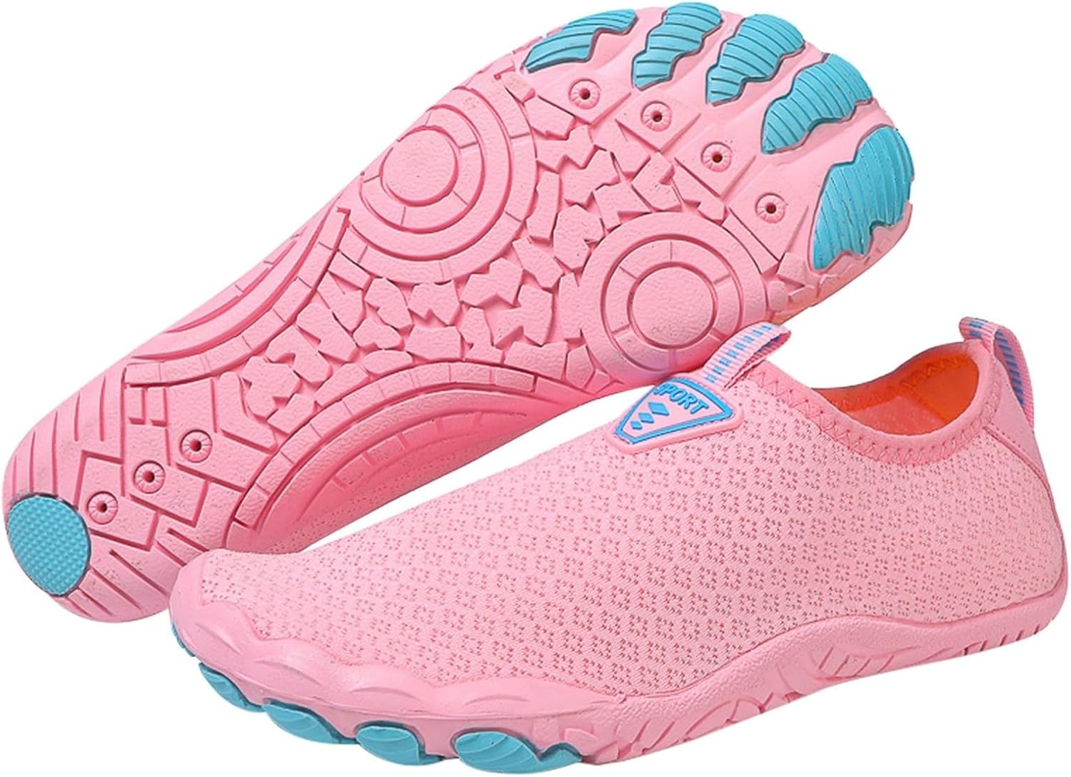 Мужские и женские водные туфли, быстросохнущие аква-носки, обувь для ходьбы, противоскользящая, дышащая, легкая обувь для пляжа, акваспорта, плавания, серфинга, бассейна, походов, дайвинга, прогулок Toumov, розовый
Мужские и женские водные туфли, быстросохнущие аква-носки, обувь для ходьбы, противоскользящая, дышащая, легкая обувь для пляжа, акваспорта, плавания, серфинга, бассейна, походов, дайвинга, прогулок Toumov, розовый