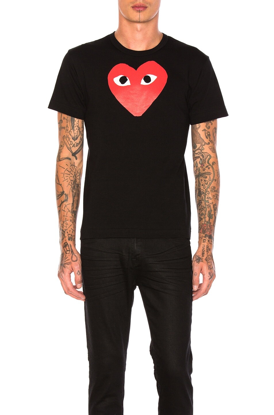 Футболка Comme des Garçons Printed Red Heart Cotton, черный
Футболка Comme des Garçons Printed Red Heart Cotton, черный