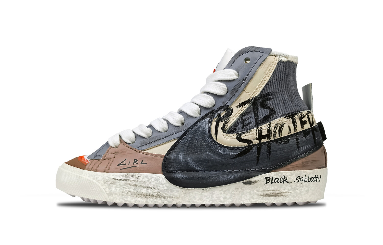 Кроссовки Blazer Skateboard унисекс средней высоты бежевый/черный коричневый Nike
Кроссовки Blazer Skateboard унисекс средней высоты бежевый/черный коричневый Nike