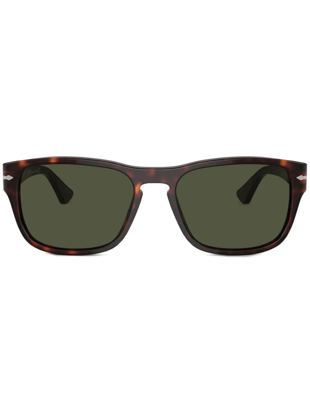 Солнцезащитные очки в квадратной оправе Persol, коричневый 
Солнцезащитные очки в квадратной оправе Persol, коричневый