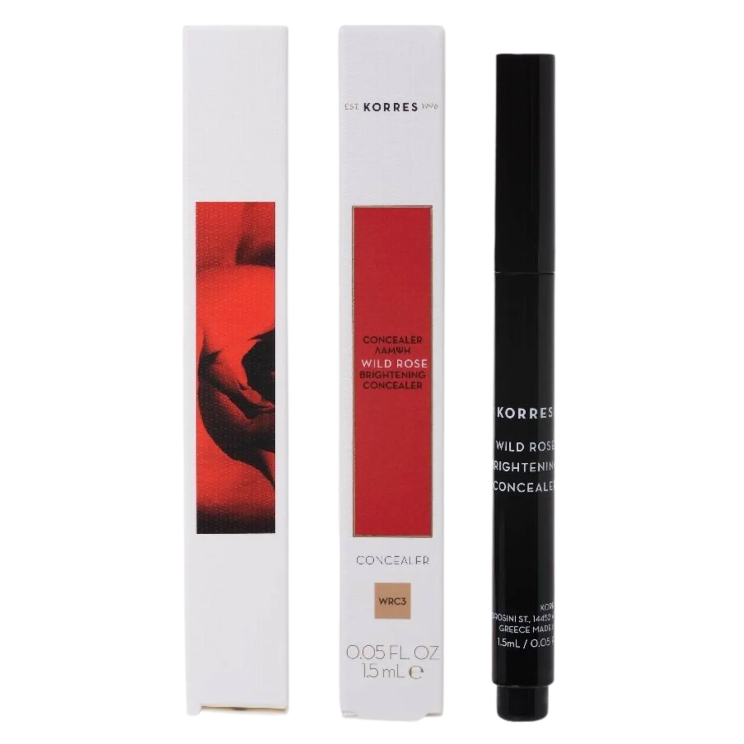 Wrc3 консилер-осветлитель Korres Wild Rose, 1,5 мл
Wrc3 консилер-осветлитель Korres Wild Rose, 1,5 мл