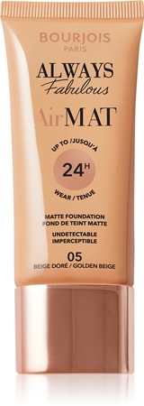 Матирующий праймер Bourjois Air Mat, 05 Golden Beige 30 ml
Матирующий праймер Bourjois Air Mat, 05 Golden Beige 30 ml