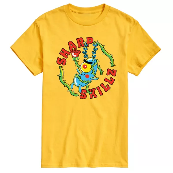 Мужская футболка с принтом «Губка Боб Квадратные Штаны» и «Планктон» Nickelodeon, желтый
Мужская футболка с принтом «Губка Боб Квадратные Штаны» и «Планктон» Nickelodeon, желтый