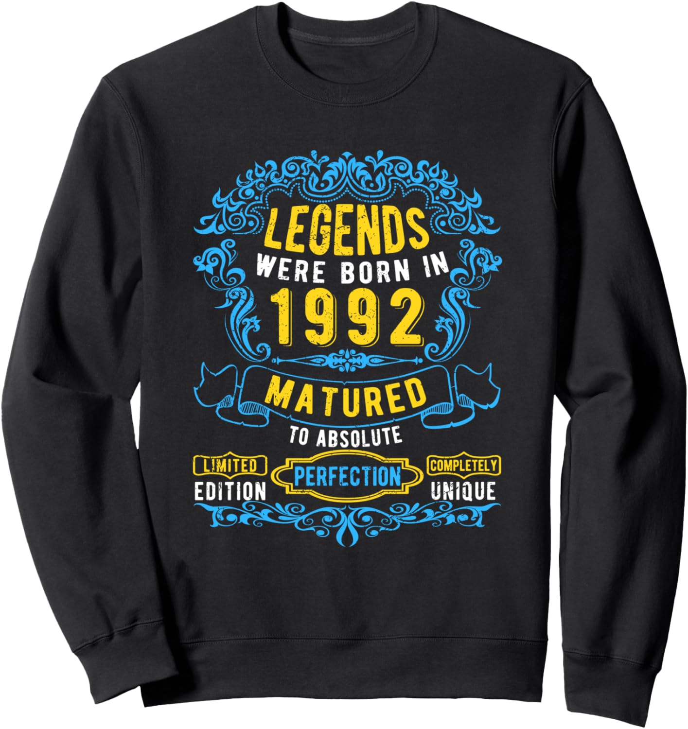 Толстовка «Легенды родились в 1992 году» Legends Were Born In 1992, черный
Толстовка «Легенды родились в 1992 году» Legends Were Born In 1992, черный