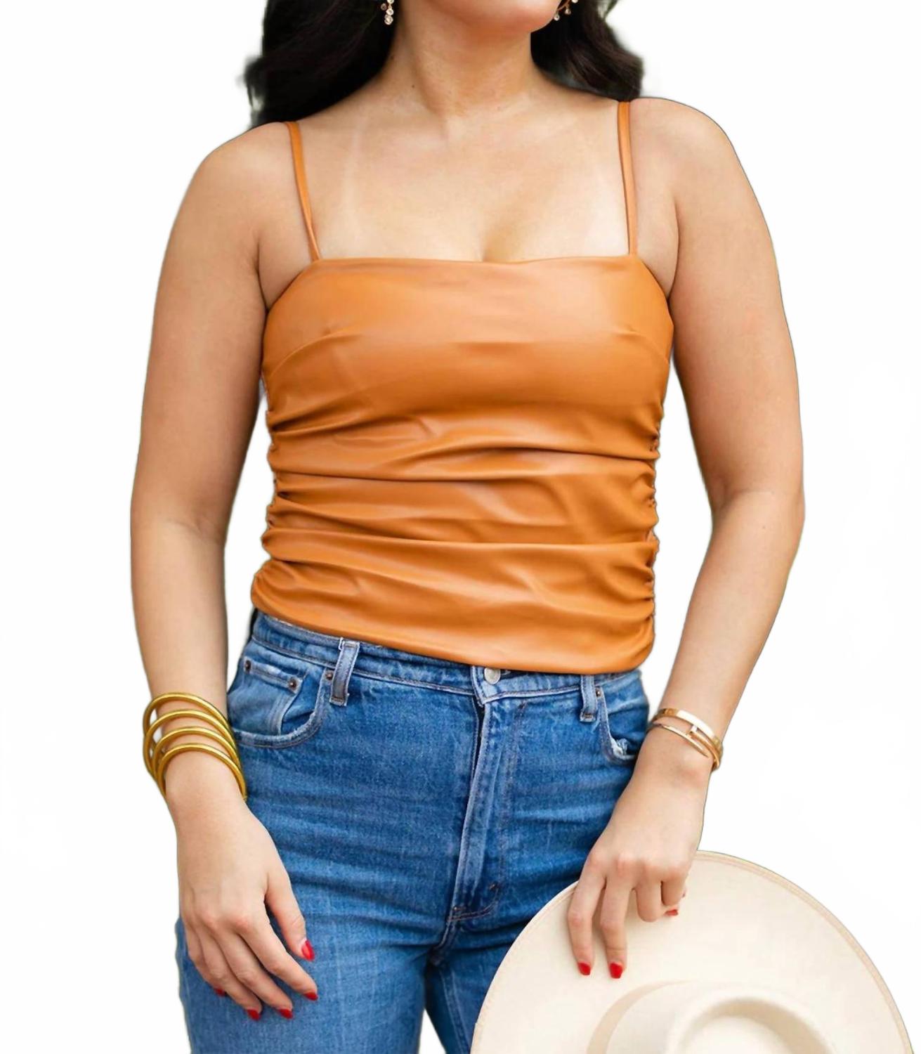 Топ Jolee Squareneck из соболя коричневого цвета BUDDYLOVE
Топ Jolee Squareneck из соболя коричневого цвета BUDDYLOVE