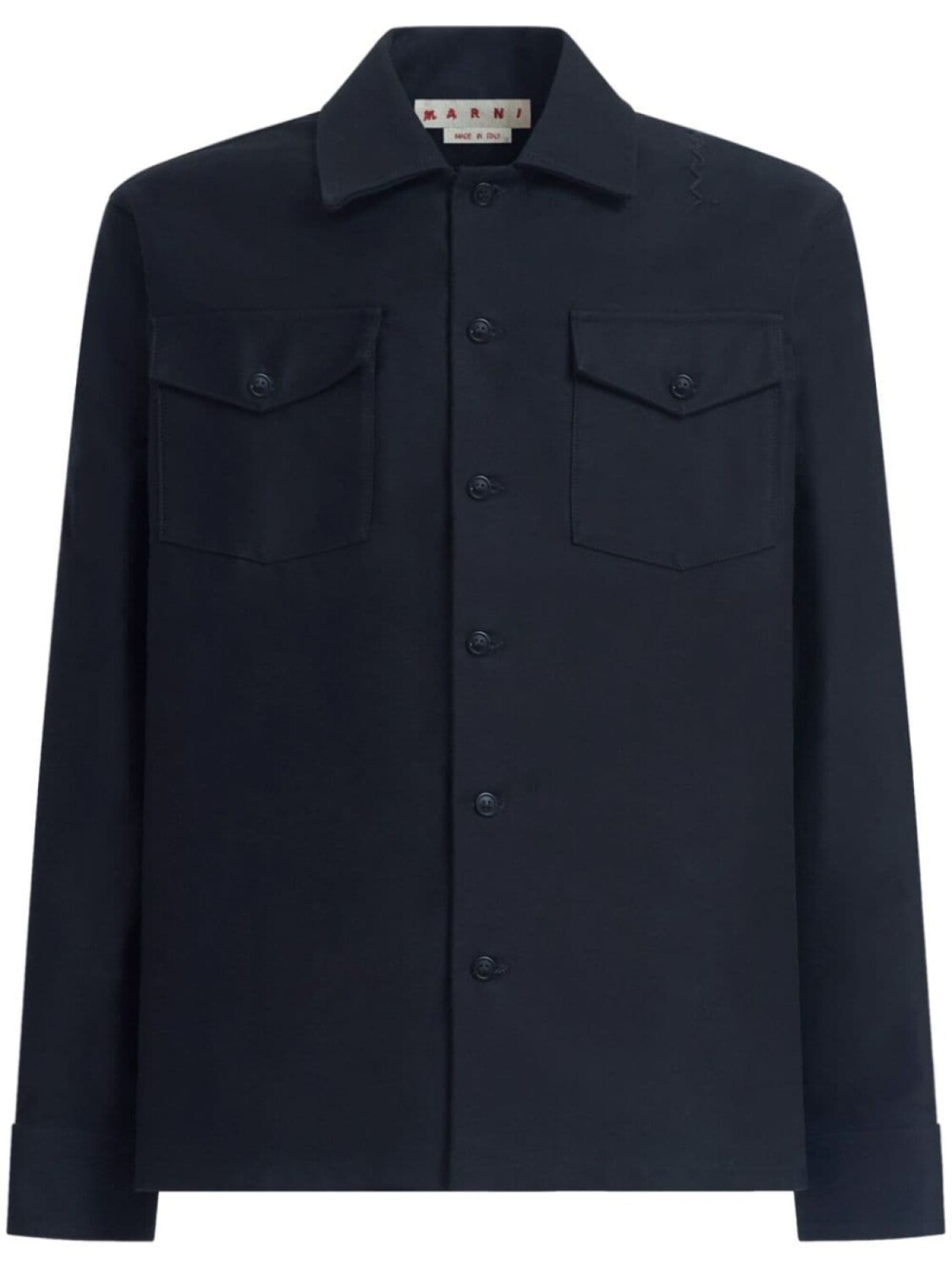 Marni саржевая рубашка, черный
Marni саржевая рубашка, черный