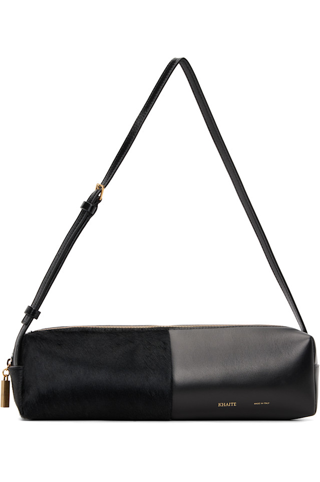 Khaite Черная сумка через плечо Kye
Khaite Черная сумка через плечо Kye