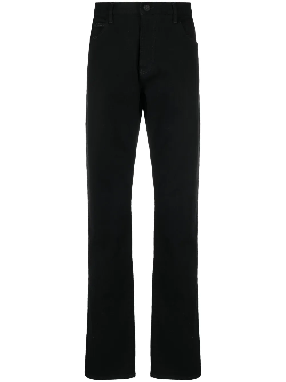 Прямые джинсы средней посадки GIORGIO ARMANI, черный
Прямые джинсы средней посадки GIORGIO ARMANI, черный