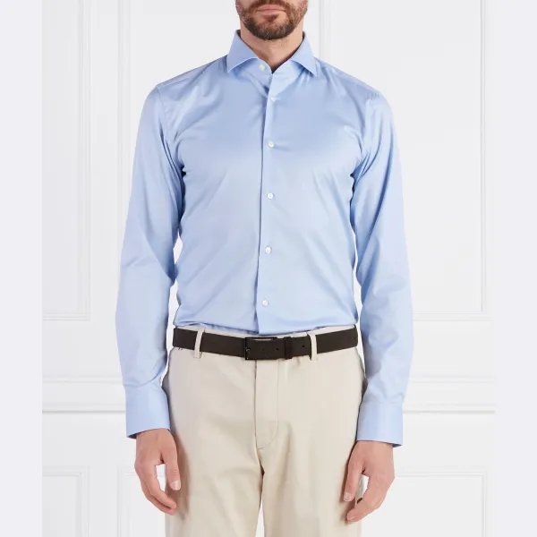 Рубашка узкого кроя H-hank с разворотом c1 Boss, синий
Рубашка узкого кроя H-hank с разворотом c1 Boss, синий