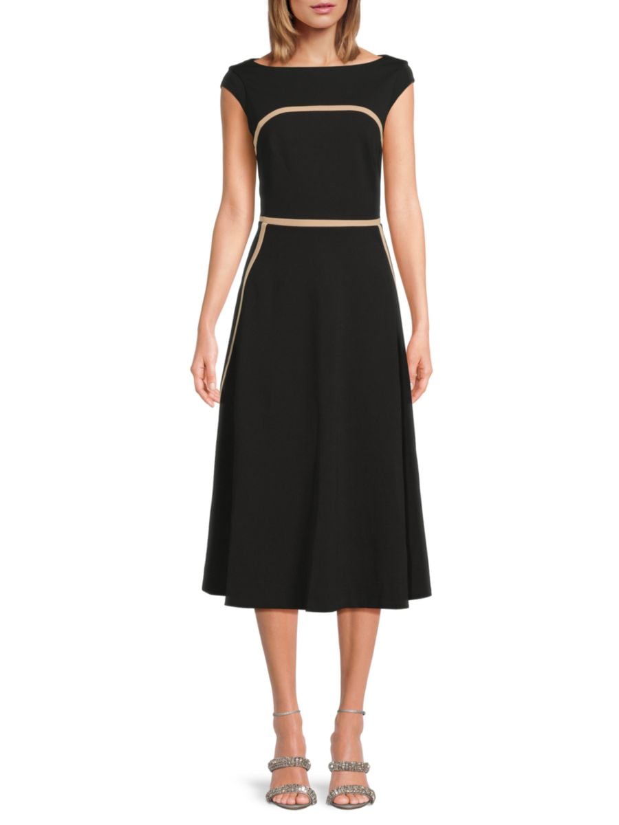 Платье миди с вырезом-лодочкой и рукавами-крылышками Tommy Hilfiger, цвет Black Sand
Платье миди с вырезом-лодочкой и рукавами-крылышками Tommy Hilfiger, цвет Black Sand