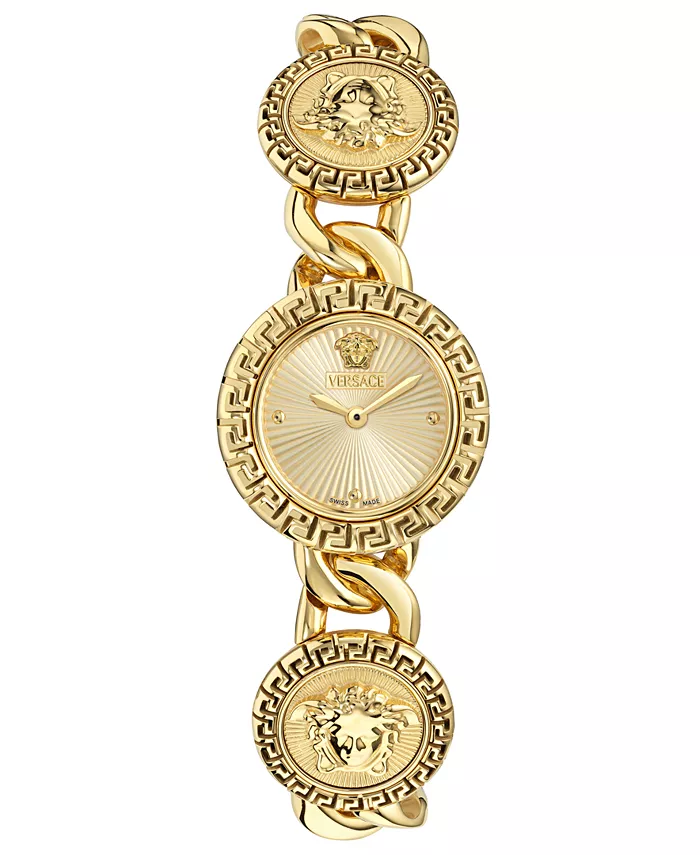Женские часы Swiss La Greca Stud Icon Gold Ion Plated Link Bracelet 28mm Versace
Женские часы Swiss La Greca Stud Icon Gold Ion Plated Link Bracelet 28mm Versace