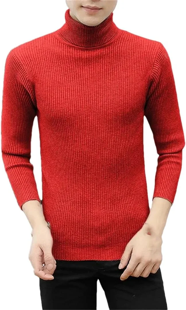 Мужской водолазка Slim Fit свитер с длинными рукавами ERFMFKL
Мужской водолазка Slim Fit свитер с длинными рукавами ERFMFKL