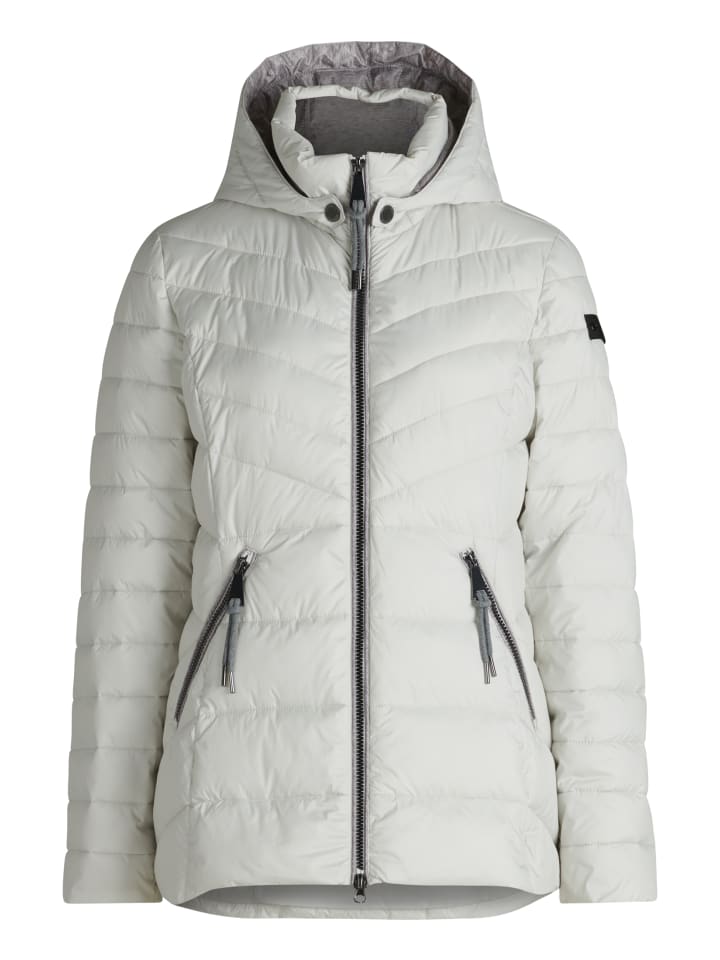 Стеганая куртка со съемным капюшоном в цвете кремовый. Betty Barclay
Стеганая куртка со съемным капюшоном в цвете кремовый. Betty Barclay