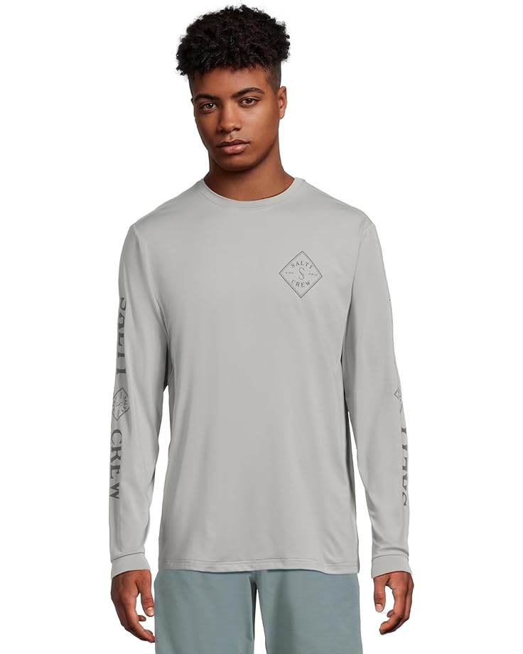 Рубашка Salty Crew Tippet Sunshirt, серебряный 
Рубашка Salty Crew Tippet Sunshirt, серебряный
