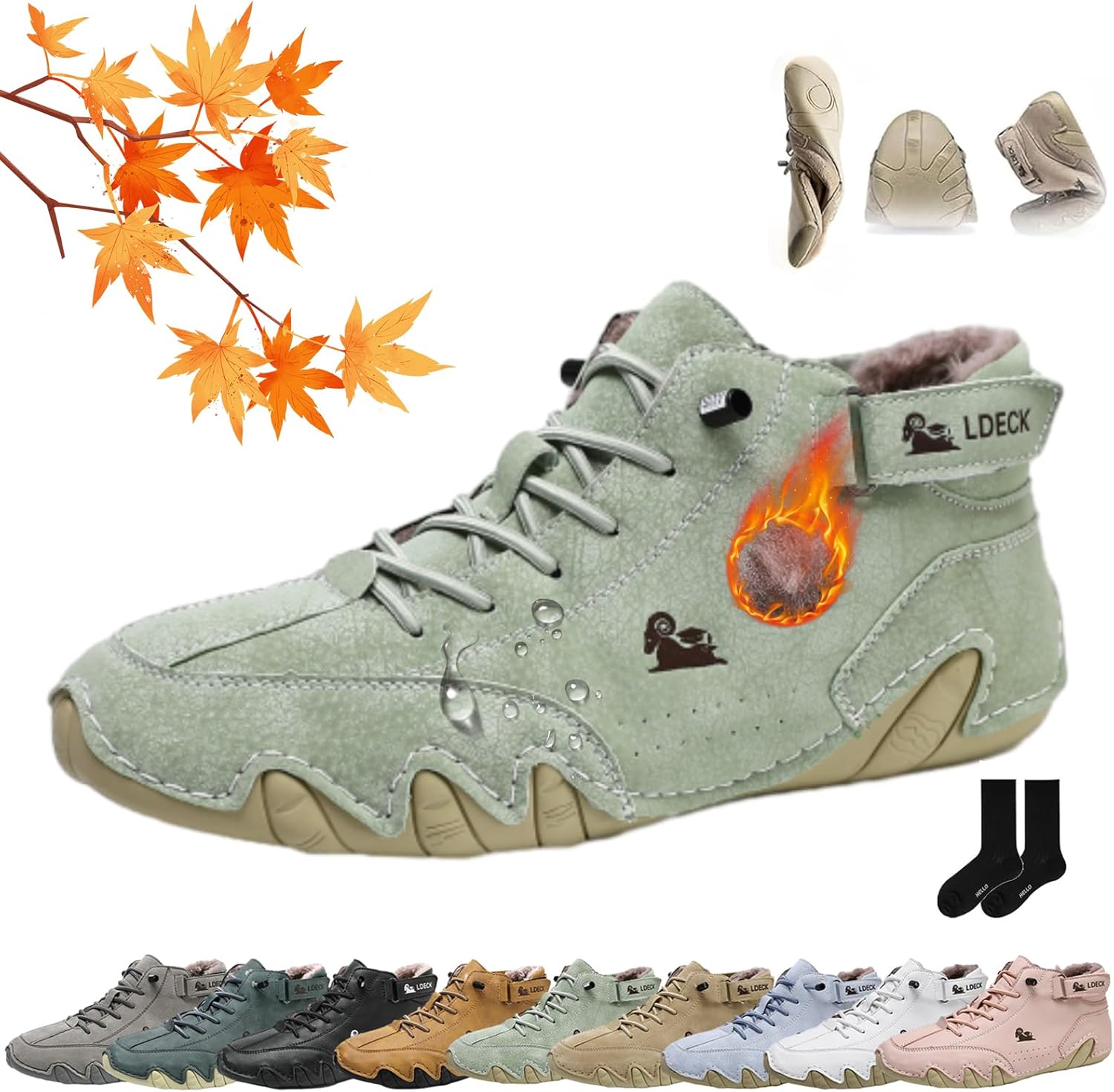 Удобные кожаные ортопедические туфли ручной работы для мужчин и женщин, комфортные для активного отдыха, с поддержкой свода стопы, водонепроницаемые и дышащие, на флисовой подкладке, для ходьбы и вождения. Плоские кроссовки Wxdstw, светло-зелены...
Удобные кожаные ортопедические туфли ручной работы для мужчин и женщин, комфортные для активного отдыха, с поддержкой свода стопы, водонепроницаемые и дышащие, на флисовой подкладке, для ходьбы и вождения. Плоские кроссовки Wxdstw, светло-зелены...