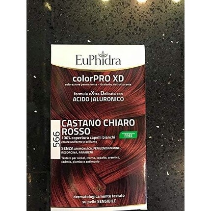 ColorPro XD Перманентное окрашивание Красный Светло-Коричневый Euphidra
ColorPro XD Перманентное окрашивание Красный Светло-Коричневый Euphidra