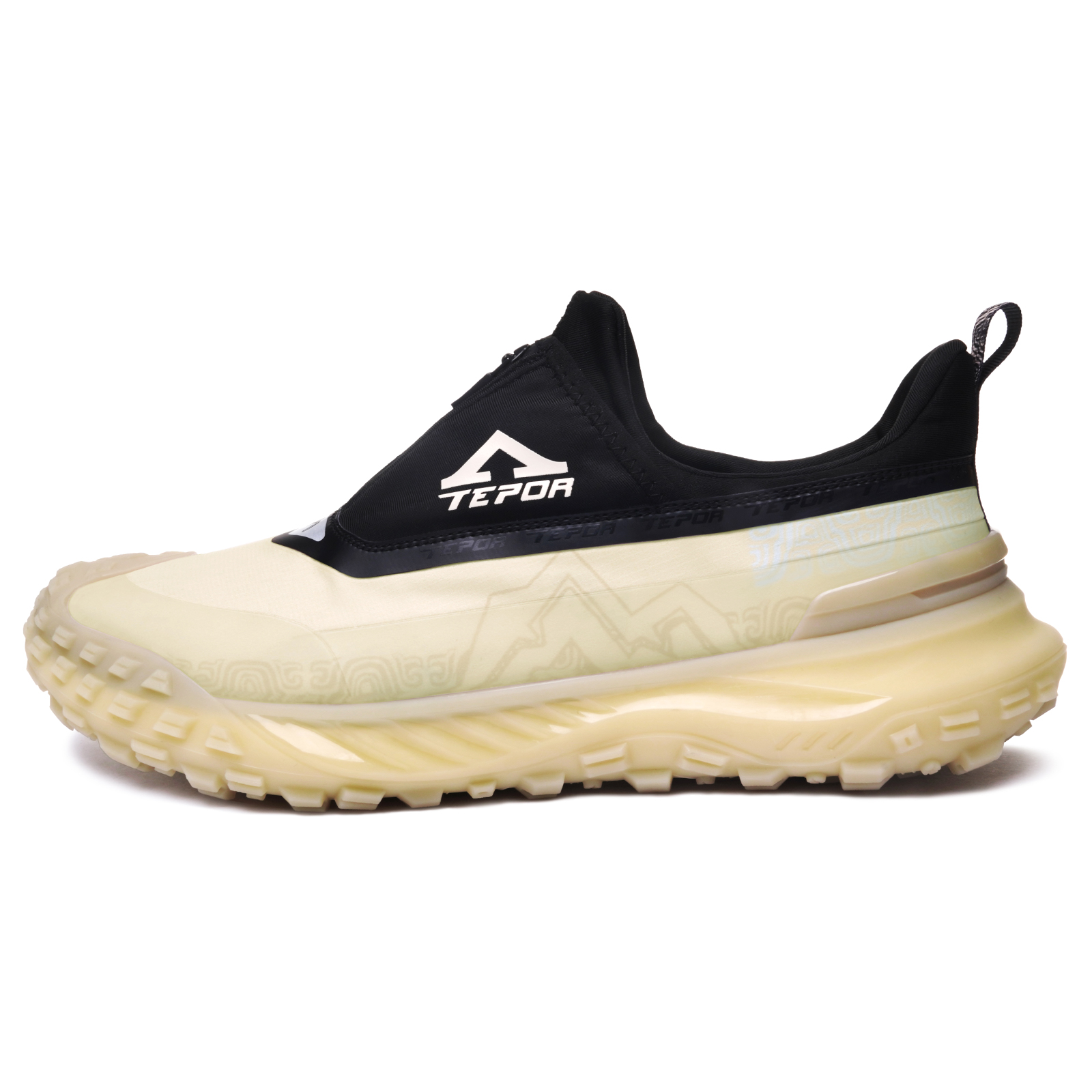 TEPOR Мужские беговые кроссовки низкие черно-бело-абрикосовые абрикос, цвет Apricot 
TEPOR Мужские беговые кроссовки низкие черно-бело-абрикосовые абрикос, цвет Apricot