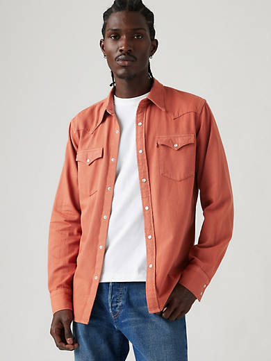 Классическая рубашка в стиле вестерн-стандарт Levi's, цвет Bloom Etruscan Red - Red
Классическая рубашка в стиле вестерн-стандарт Levi's, цвет Bloom Etruscan Red - Red
